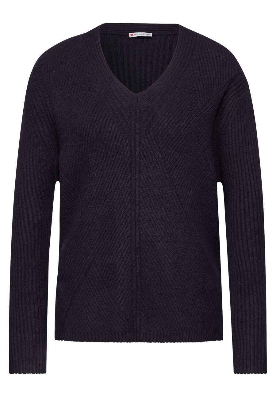 Базовый свитер STREET ONE Sweater, темно-синий
Базовый свитер STREET ONE Sweater, темно-синий