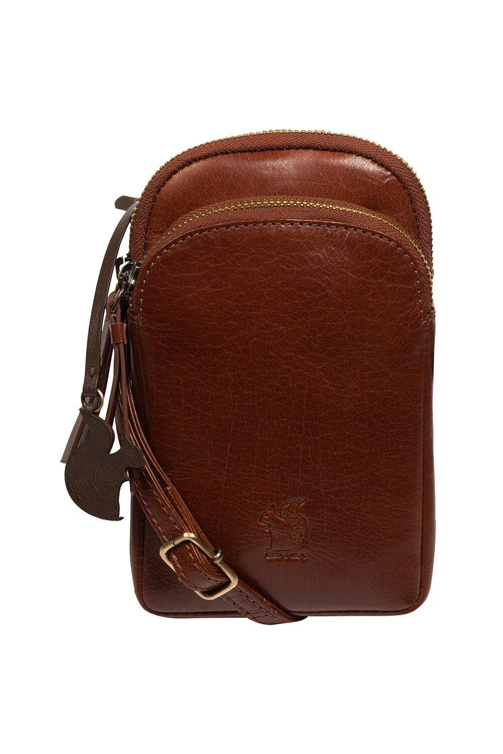 Кожаная сумка для телефона через плечо 'Leia' Conkca London, коричневый
Кожаная сумка для телефона через плечо 'Leia' Conkca London, коричневый