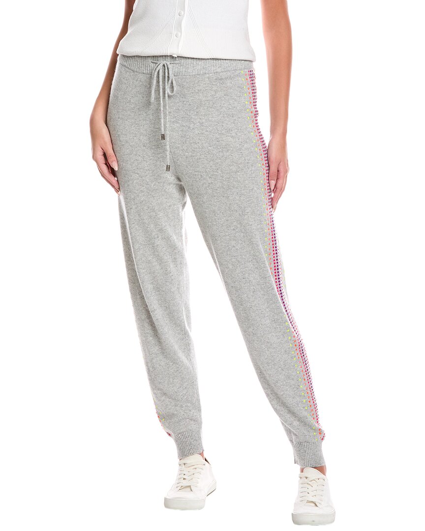 Спортивные кашемировые брюки-джоггеры Brodie Cashmere Stardust, серый
Спортивные кашемировые брюки-джоггеры Brodie Cashmere Stardust, серый