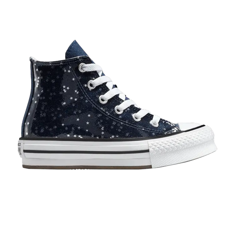 Кроссовки Converse Chuck Taylor All Star EVA Lift Platform High PS 'Navy Star Glitter', синий
Кроссовки Converse Chuck Taylor All Star EVA Lift Platform High PS 'Navy Star Glitter', синий