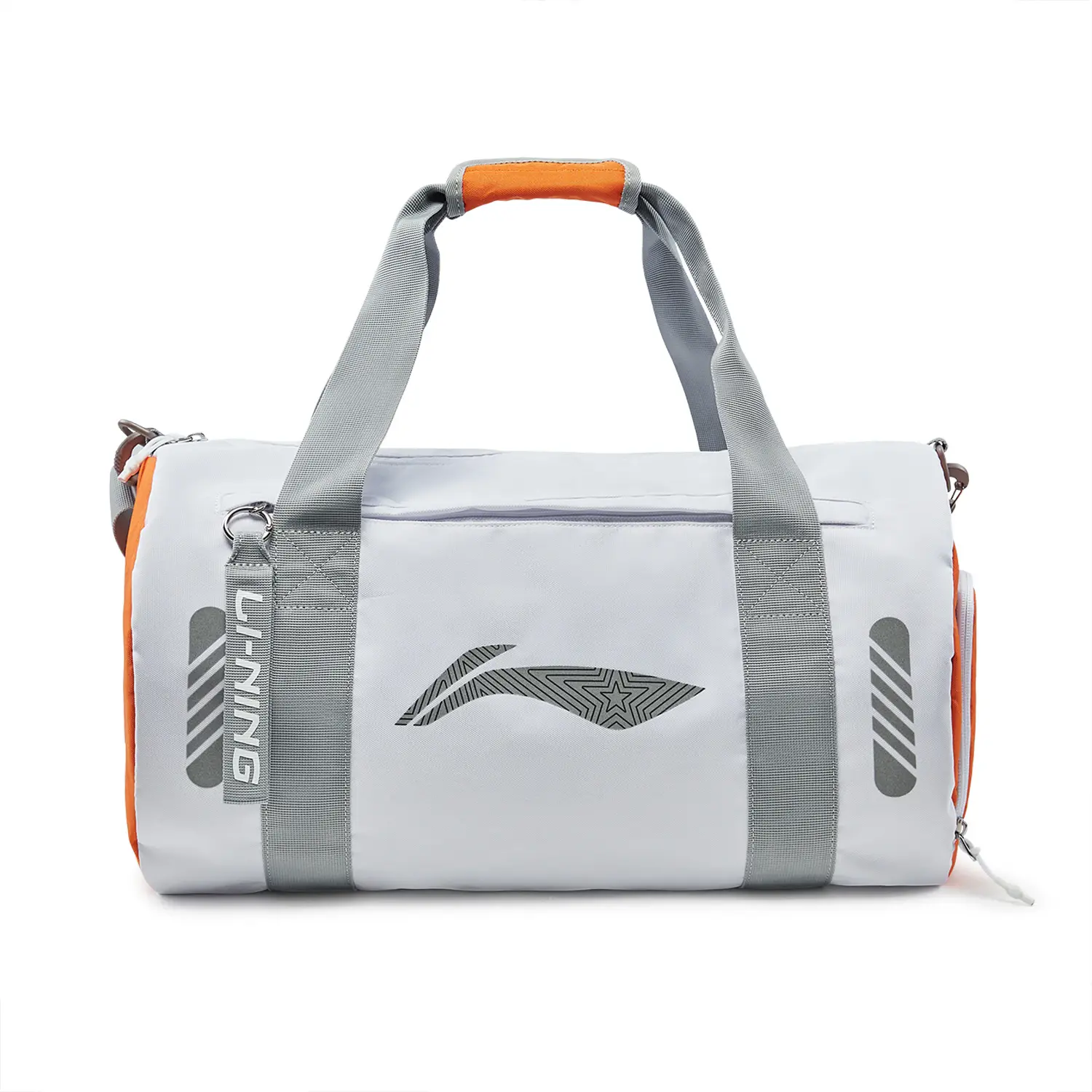 LINING Полиэстеровая дорожная сумка 30 литров унисекс белый и морковно-оранжевый, ABLT071-3 White/Carrot Orange
LINING Полиэстеровая дорожная сумка 30 литров унисекс белый и морковно-оранжевый, ABLT071-3 White/Carrot Orange