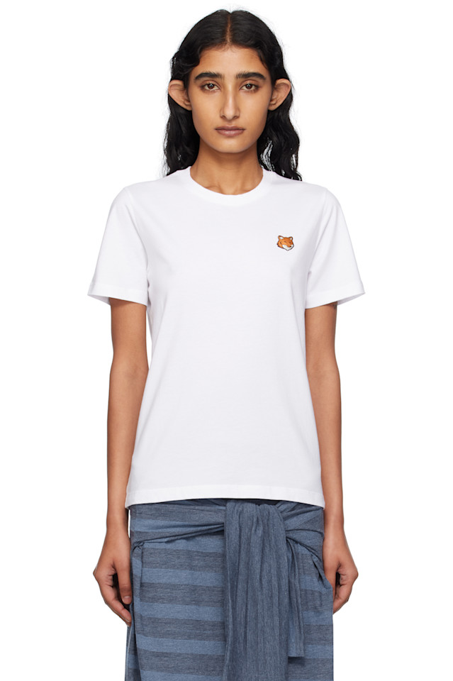 Футболка с головой лисы Maison Kitsuné, белый
Футболка с головой лисы Maison Kitsuné, белый