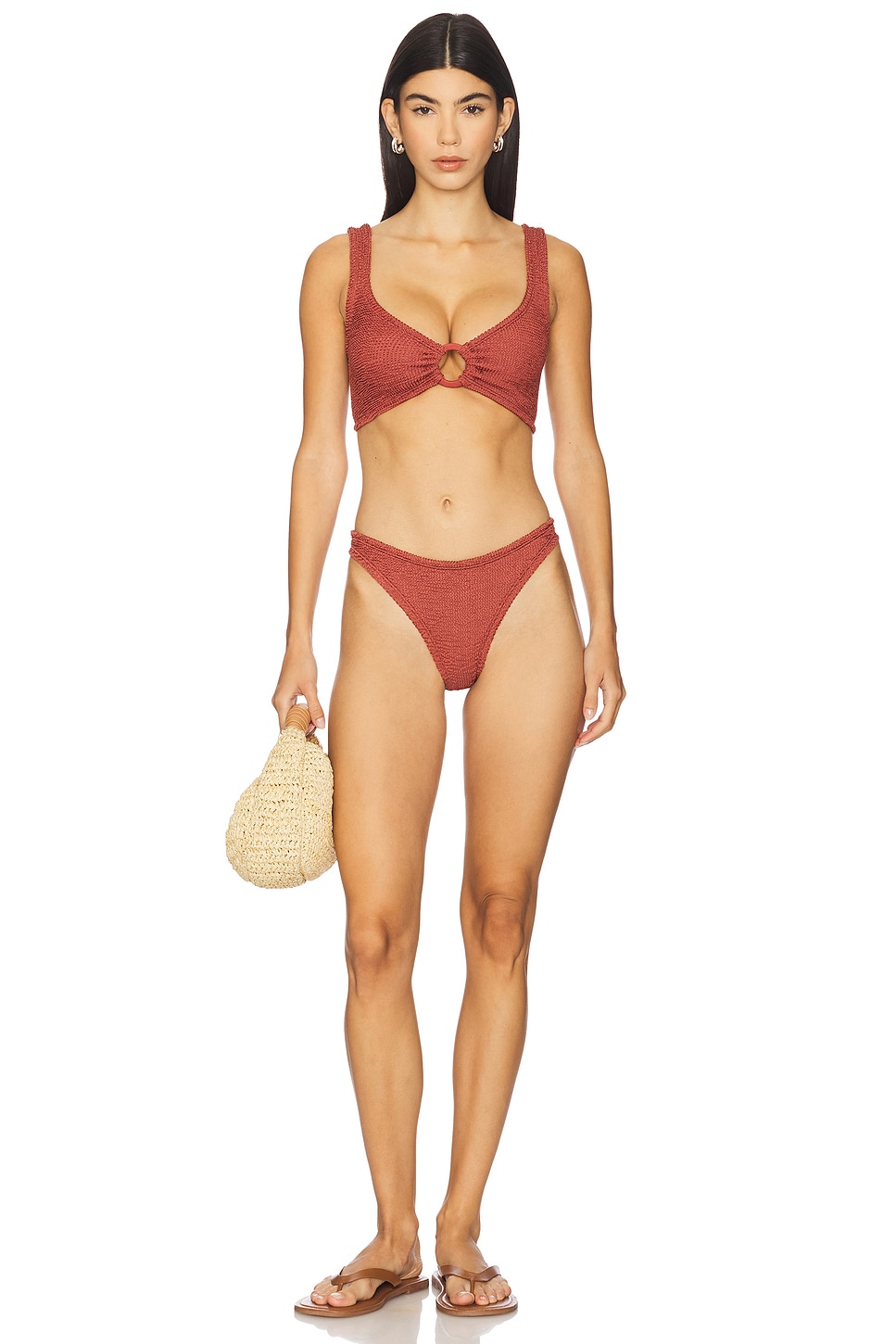 Комплект бикини Julia Hunza G, metallic rosewood 
Комплект бикини Julia Hunza G, metallic rosewood