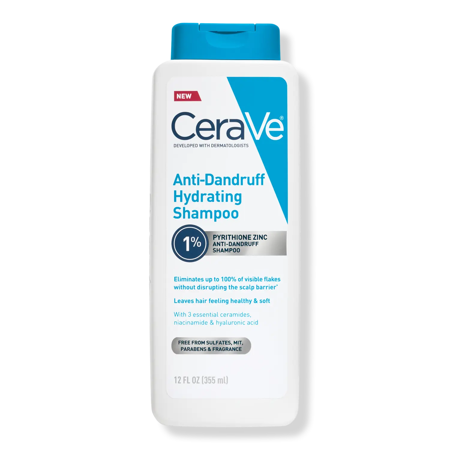 Увлажняющий шампунь против перхоти CeraVe
Увлажняющий шампунь против перхоти CeraVe