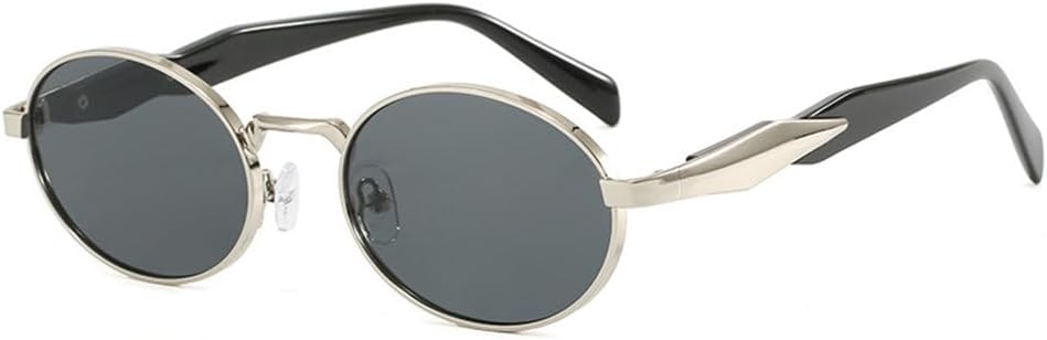 Маленькие овальные солнцезащитные очки для женщин в винтажном стиле с металлической оправой, круглые солнцезащитные очки для женщин, роскошные модные очки LVTFCO, Silver Gray
Маленькие овальные солнцезащитные очки для женщин в винтажном стиле с металлической оправой, круглые солнцезащитные очки для женщин, роскошные модные очки LVTFCO, Silver Gray