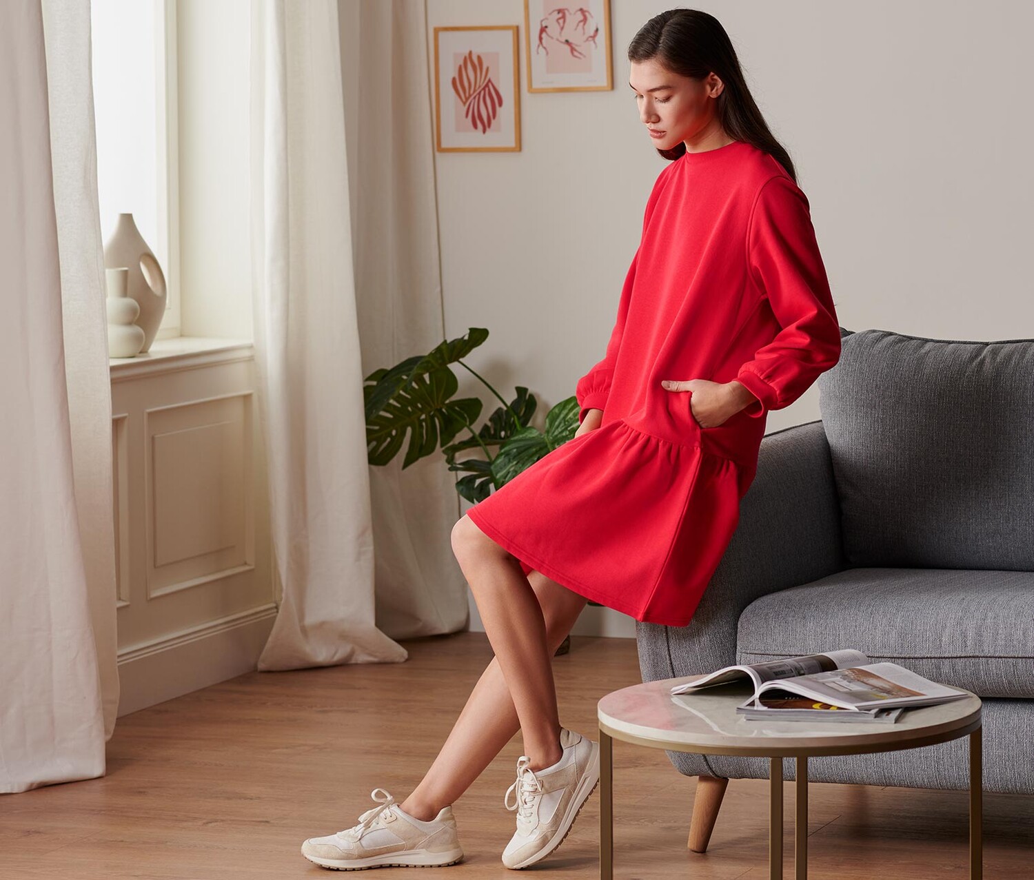 Спортивное платье Tchibo, красный
Спортивное платье Tchibo, красный