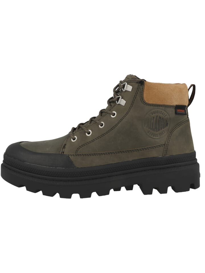 Ботинки Palladium Schnür Pallatroopercuff WP+, цвет dunkelgruen 
Ботинки Palladium Schnür Pallatroopercuff WP+, цвет dunkelgruen