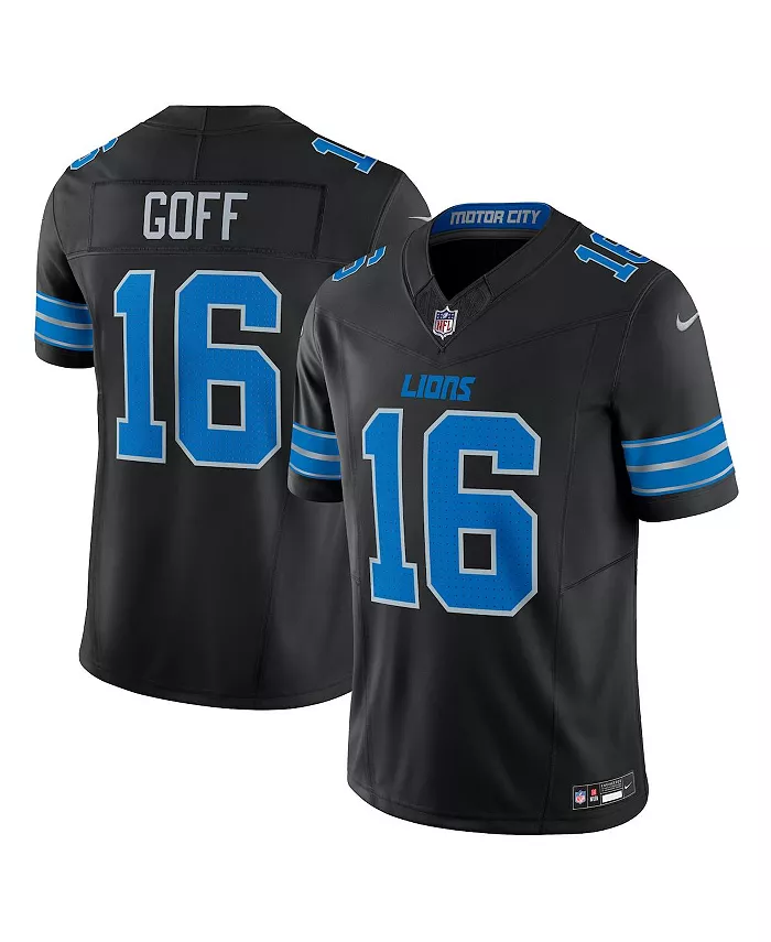 Мужская черная джерси Detroit Lions Vapor F.U.S.E. Limited Джареда Гоффа Nike
Мужская черная джерси Detroit Lions Vapor F.U.S.E. Limited Джареда Гоффа Nike