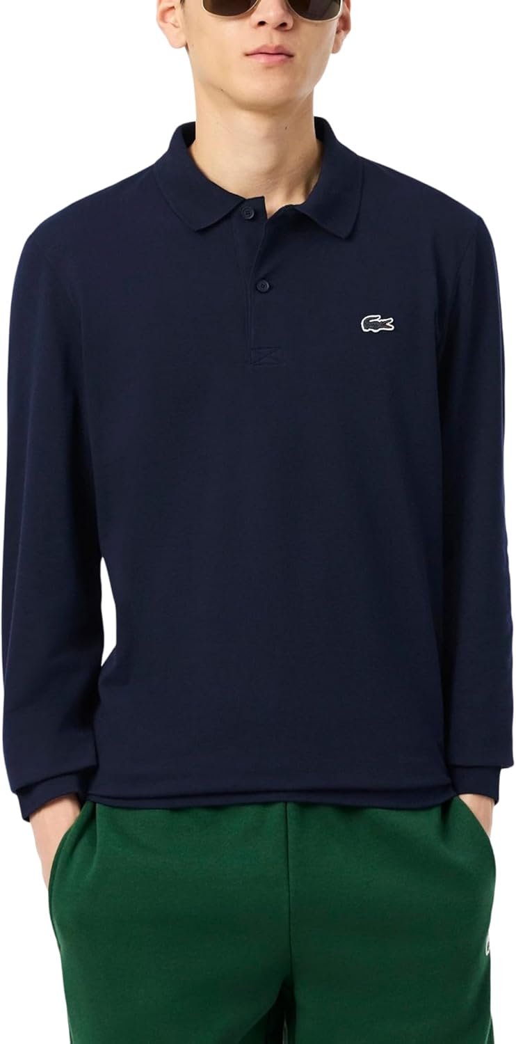 Lacoste мужская поло с длинным рукавом, классический крой, Navy Blue, Синий, Lacoste мужская поло с длинным рукавом, классический крой, Navy Blue
Lacoste мужская поло с длинным рукавом, классический крой, Navy Blue, Синий, Lacoste мужская поло с длинным рукавом, классический крой, Navy Blue