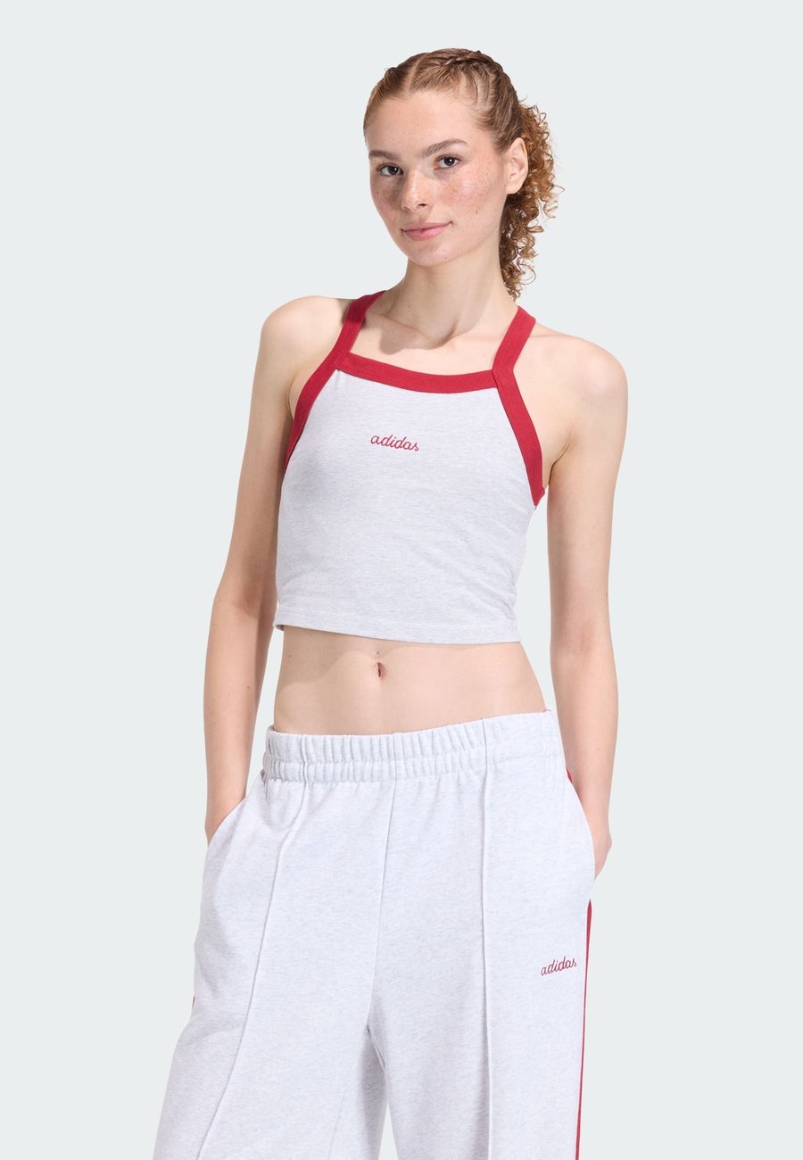 Топ Adidas Sportswear Top, Light Grey Heather Active Maroon/Grey
Топ Adidas Sportswear Top, Light Grey Heather Active Maroon/Grey