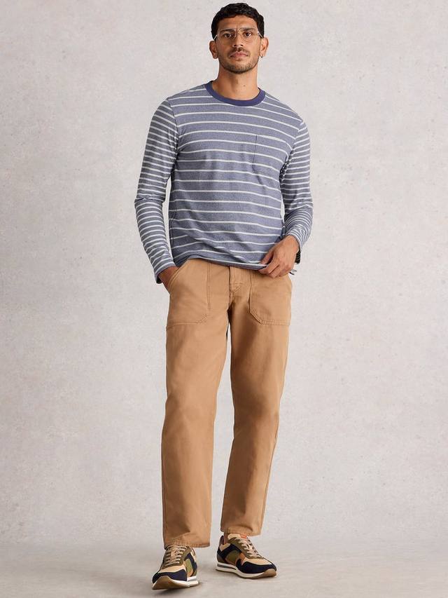 Accleton хлопковая рубашка Regular Fit в полоску White Stuff, Blue/Multi
Accleton хлопковая рубашка Regular Fit в полоску White Stuff, Blue/Multi