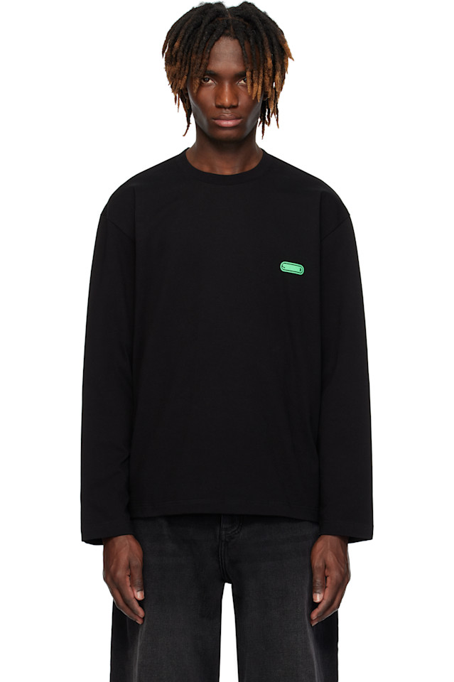 Футболка с длинным рукавом и логотипом Crack Back Solid Homme, черный
Футболка с длинным рукавом и логотипом Crack Back Solid Homme, черный