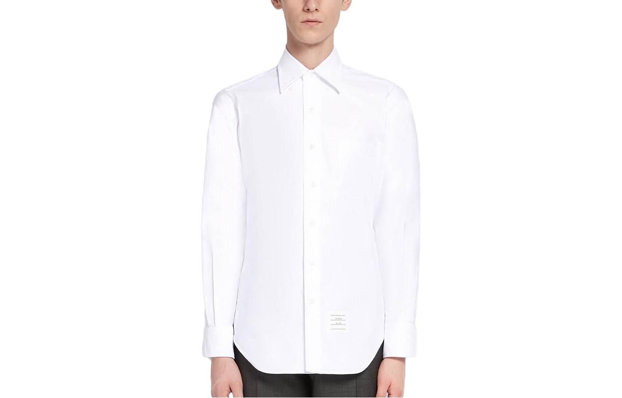THOM BROWNE Мужская белая рубашка
THOM BROWNE Мужская белая рубашка