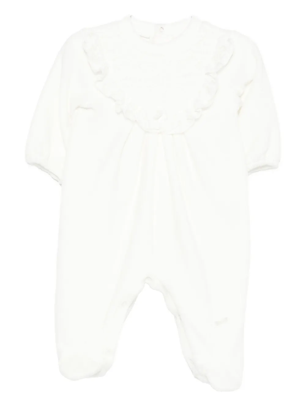 Ползунки с оборками LALALU, белый
Ползунки с оборками LALALU, белый