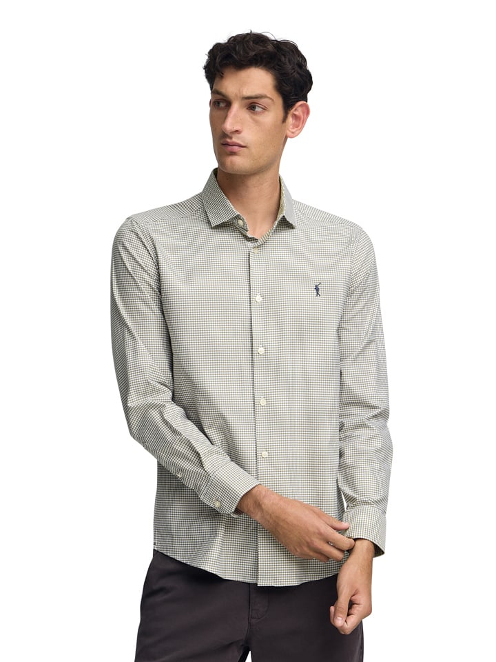 Polo Club Рубашка зелено-белого цвета
Polo Club Рубашка зелено-белого цвета