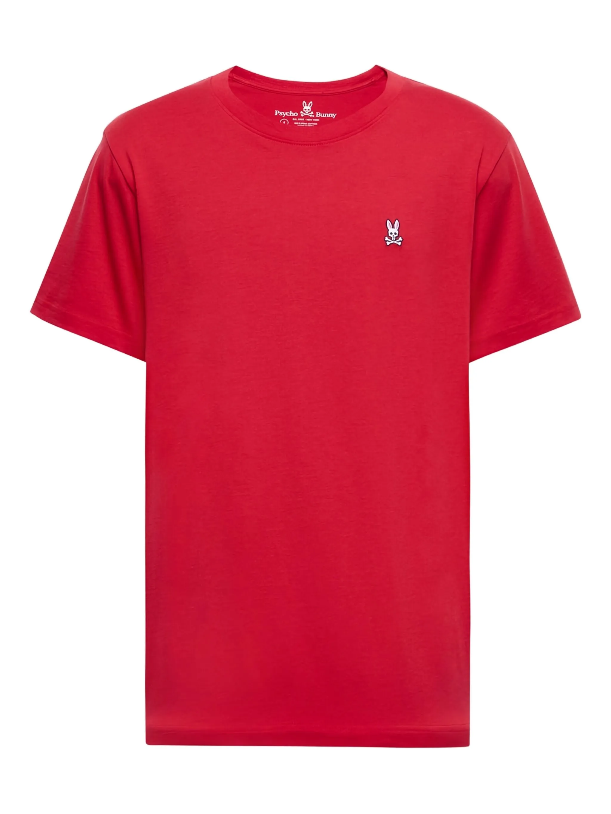 Футболка с круглым вырезом Psycho Bunny, красный
Футболка с круглым вырезом Psycho Bunny, красный