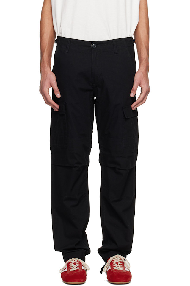 Carhartt Work In Progress Черные авиационные брюки-карго
Carhartt Work In Progress Черные авиационные брюки-карго