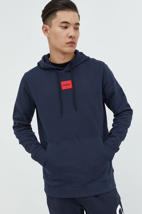 Хлопковая толстовка Hugo, темно-синий
Хлопковая толстовка Hugo, темно-синий