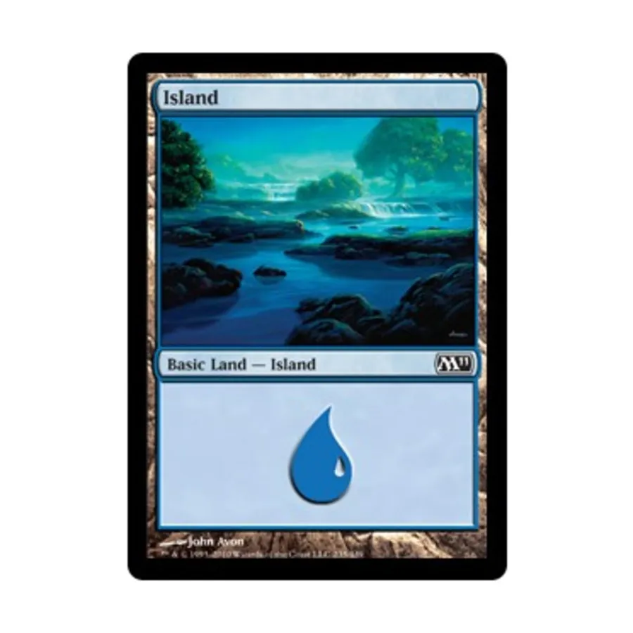 CCG Остров №235 (С), MTG - Magic 2011
CCG Остров №235 (С), MTG - Magic 2011