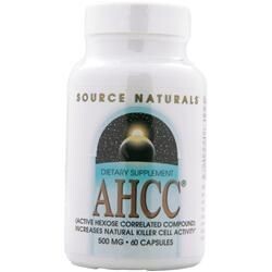 Source Naturals AHCC - активное соединение связанное с гексозой (500 мг) 60 капсул
Source Naturals AHCC - активное соединение связанное с гексозой (500 мг) 60 капсул
