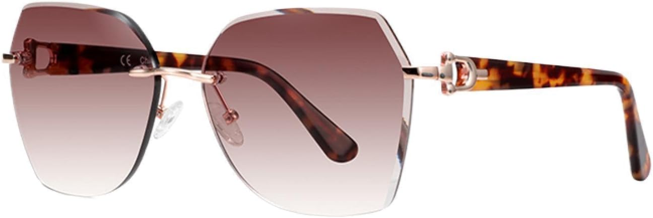 Солнцезащитные очки с защитой от УФ-излучения UV400 | Увеличенный размер, без оправы, градиентный металлический дизайн | Линзы ярких цветов для занятий спортом на открытом воздухе и вождения DSVIGF, Brown
Солнцезащитные очки с защитой от УФ-излучения UV400 | Увеличенный размер, без оправы, градиентный металлический дизайн | Линзы ярких цветов для занятий спортом на открытом воздухе и вождения DSVIGF, Brown