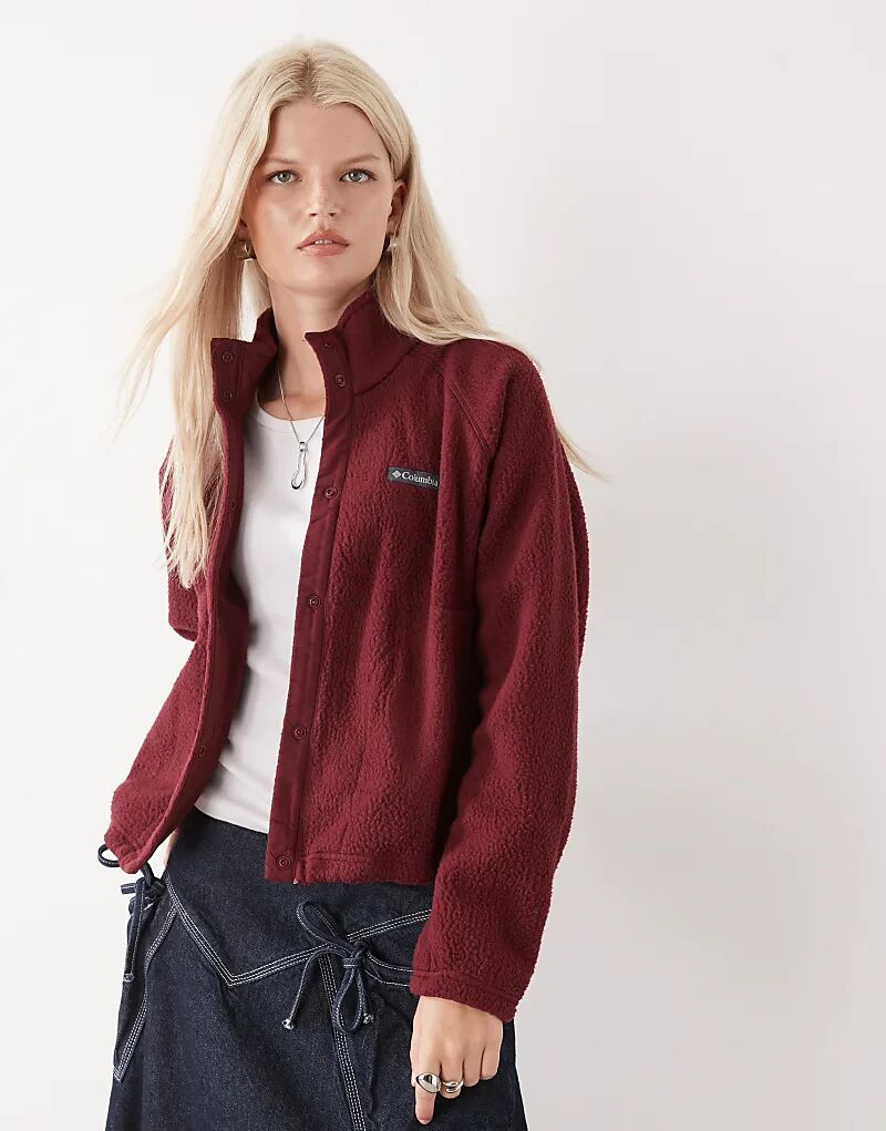 Columbia Jasper Ridge, флис с пазами, бордовый
Columbia Jasper Ridge, флис с пазами, бордовый