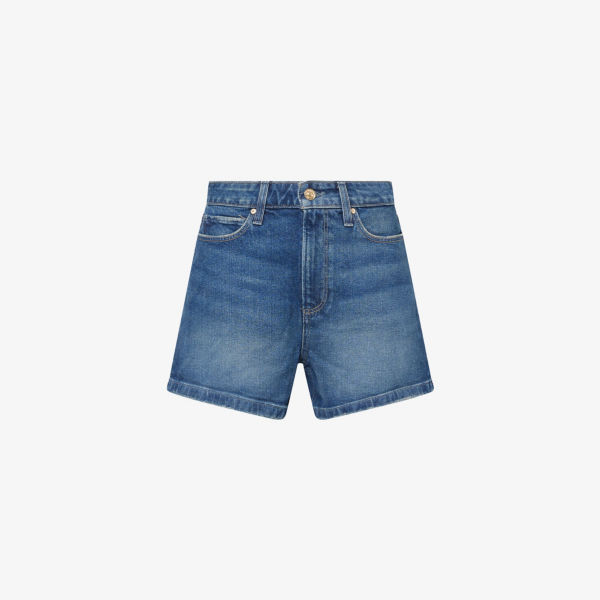 Шорты джинсовые-трапеция Paige Dani с высокой посадкой, синий
Шорты джинсовые-трапеция Paige Dani с высокой посадкой, синий