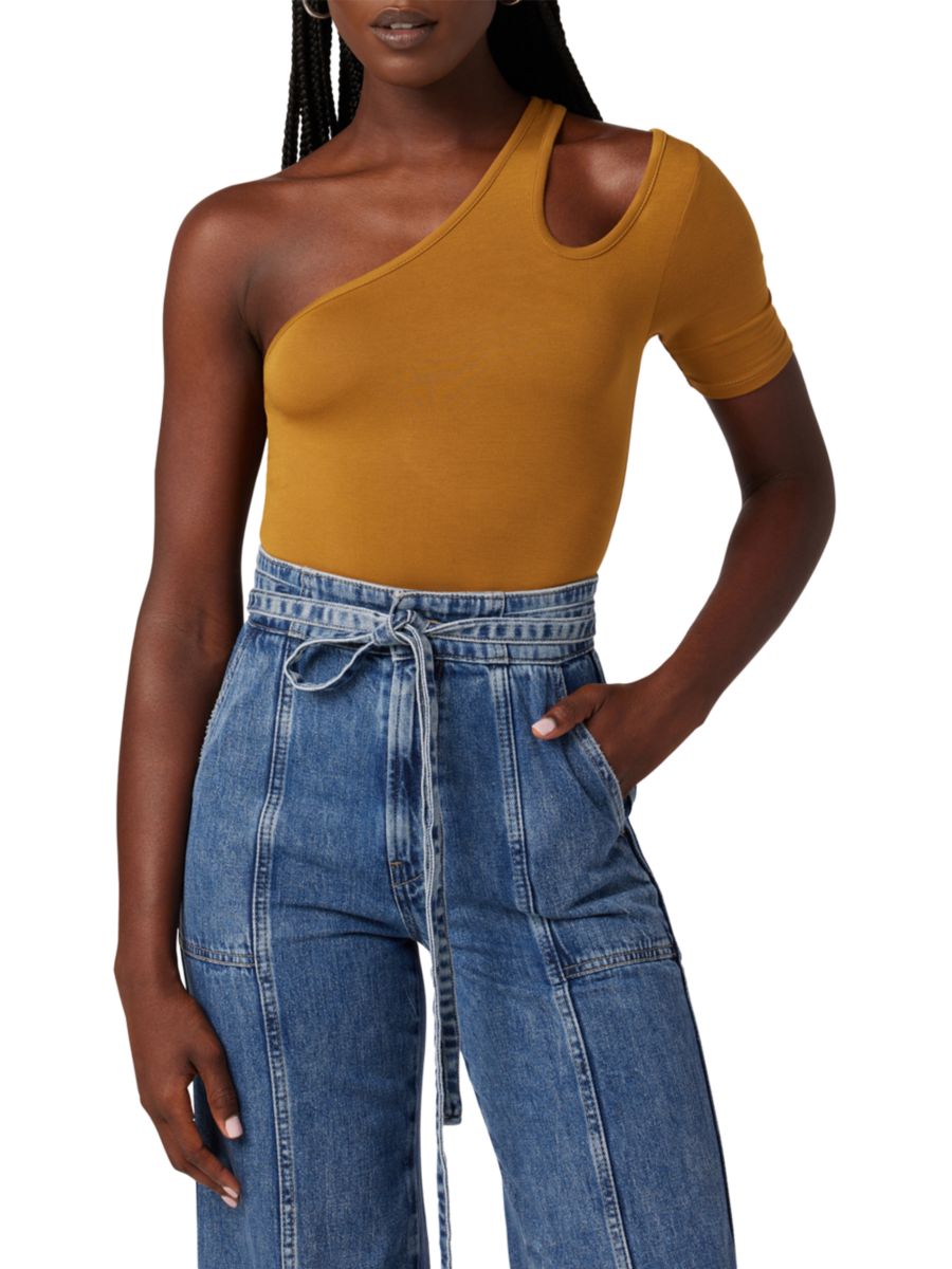 Асимметричный боди с коротким рукавом Hudson Jeans, цвет Desert Sand
Асимметричный боди с коротким рукавом Hudson Jeans, цвет Desert Sand