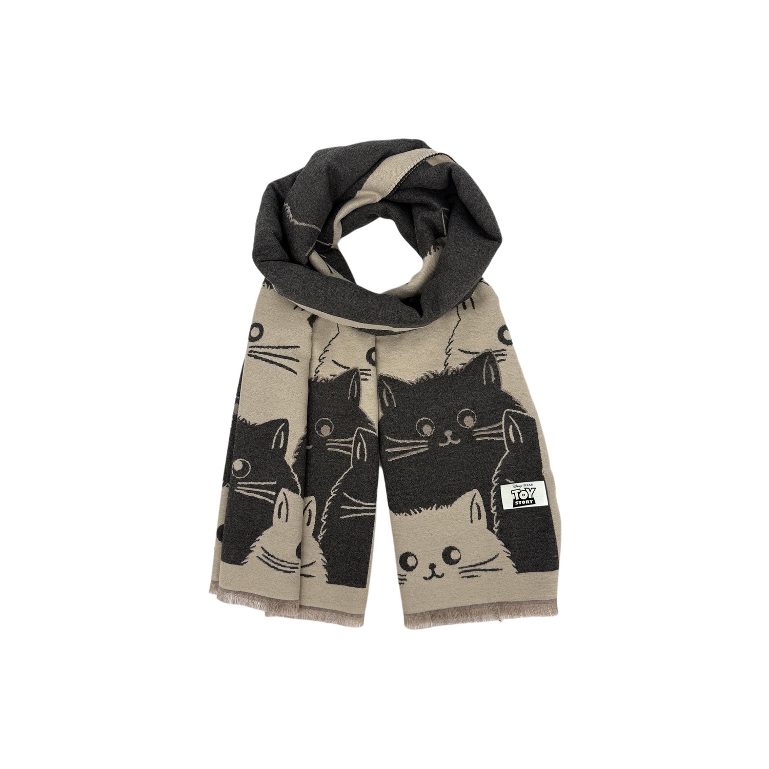 Disney Полиэстеровый вязаный шарф унисекс, Gray
Disney Полиэстеровый вязаный шарф унисекс, Gray