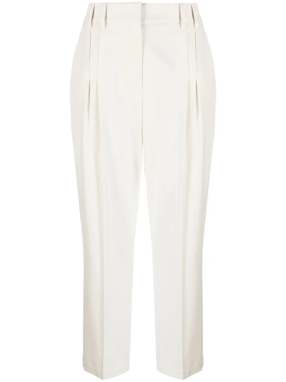 Укороченные брюки Brunello Cucinelli, нейтральный
Укороченные брюки Brunello Cucinelli, нейтральный