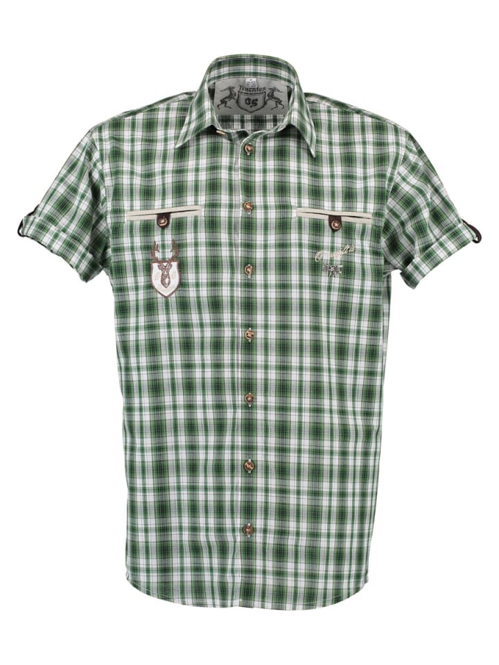 Традиционная рубашка Lyroa традиционного зеленого цвета OS-Trachten
Традиционная рубашка Lyroa традиционного зеленого цвета OS-Trachten