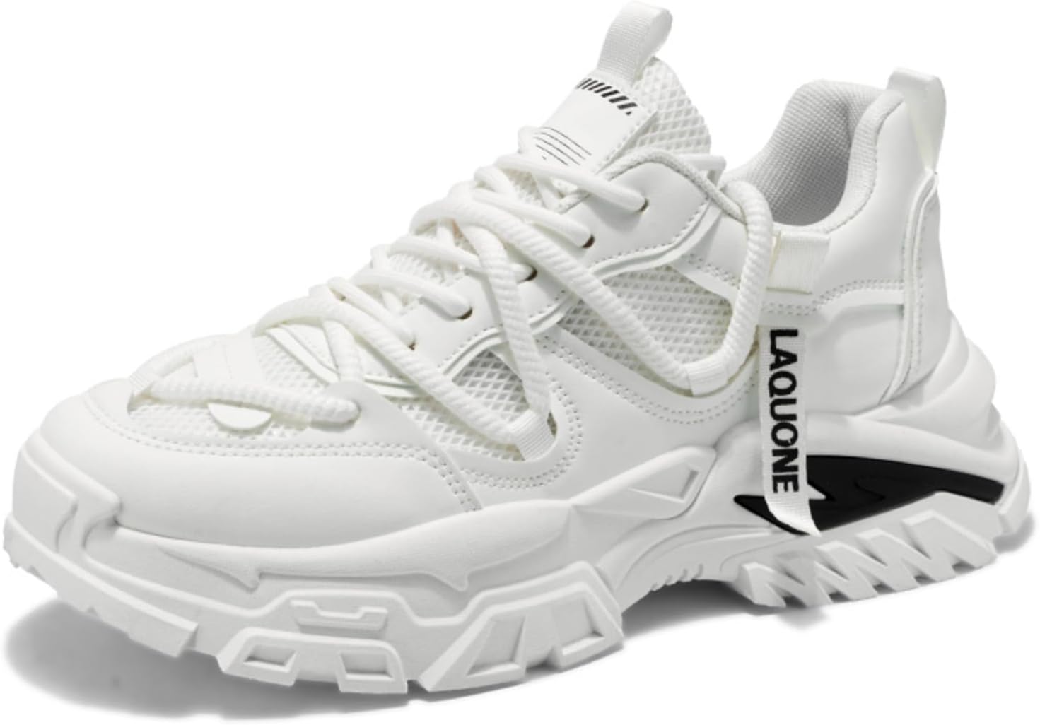 Мужские модные повседневные кроссовки на массивной платформе, дышащие и удобные, с нескользящей подошвой, подходят для ходьбы, спорта, вождения и тренировок Aokisx, белый
Мужские модные повседневные кроссовки на массивной платформе, дышащие и удобные, с нескользящей подошвой, подходят для ходьбы, спорта, вождения и тренировок Aokisx, белый