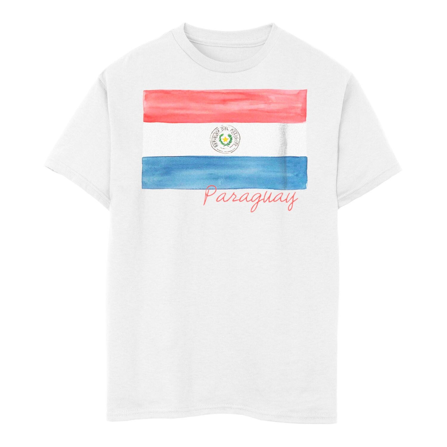 Футболка с флагом Парагвая с акварельной росписью для мальчиков 8–20 лет Licensed Character
Футболка с флагом Парагвая с акварельной росписью для мальчиков 8–20 лет Licensed Character