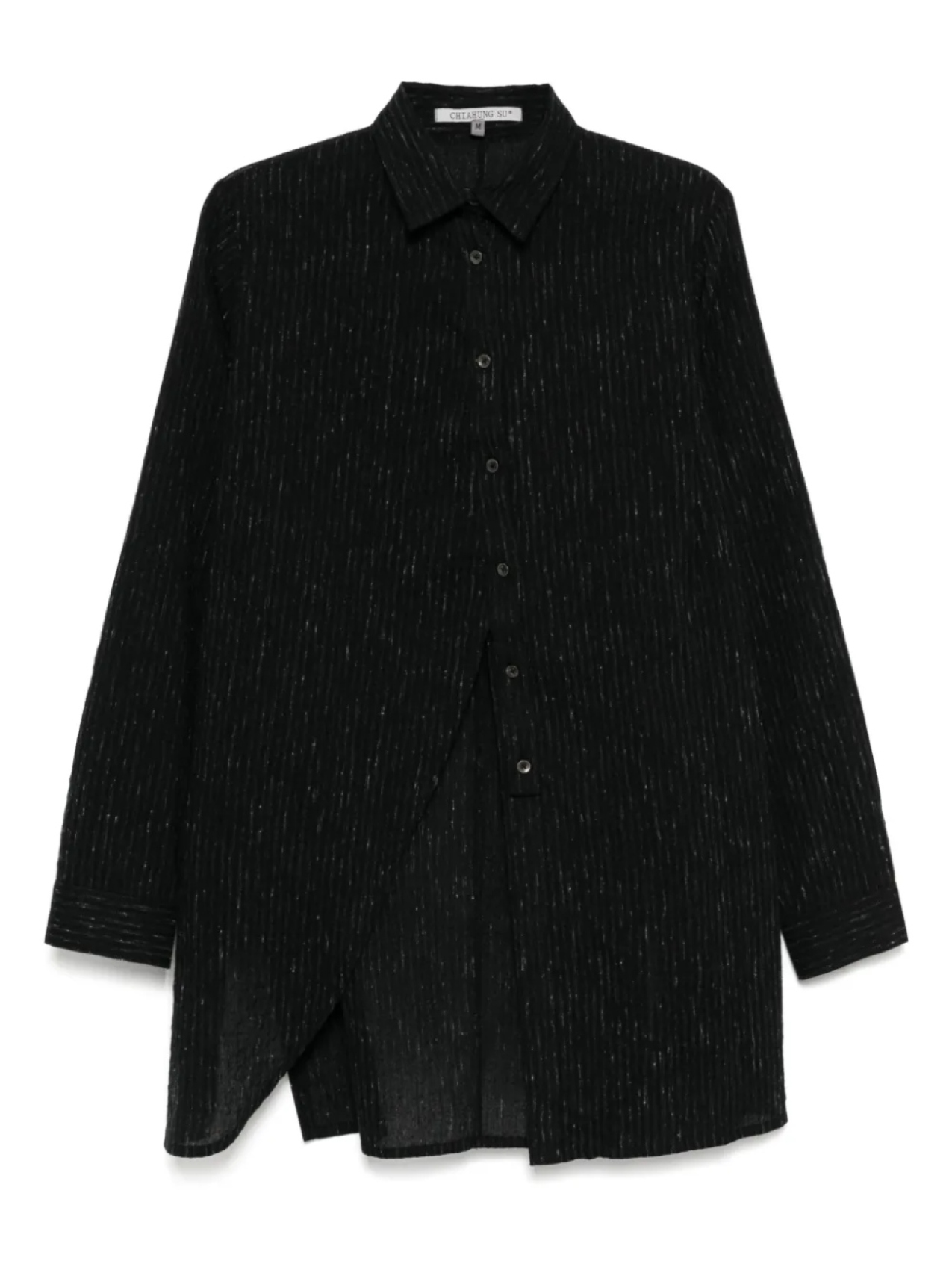 Асимметричная полосатая рубашка CHIAHUNG SU, черный
Асимметричная полосатая рубашка CHIAHUNG SU, черный