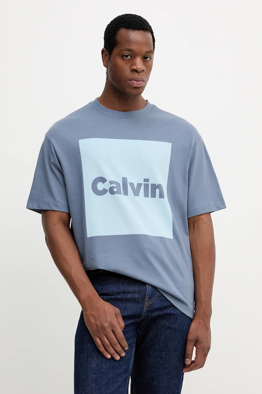 Хлопковая футболка Calvin Klein Jeans, фиолетовый
Хлопковая футболка Calvin Klein Jeans, фиолетовый