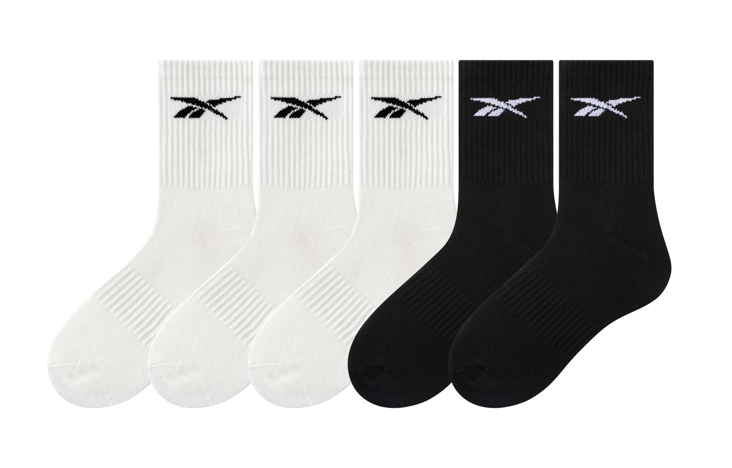 Унисекс гольфы Mid Calf Reebok, белый/черный
Унисекс гольфы Mid Calf Reebok, белый/черный