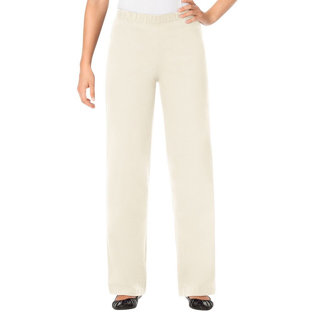 Женщина в женских джинсах Fineline больших размеров с высокими широкими штанинами Woman Within, цвет Natural Khaki
Женщина в женских джинсах Fineline больших размеров с высокими широкими штанинами Woman Within, цвет Natural Khaki