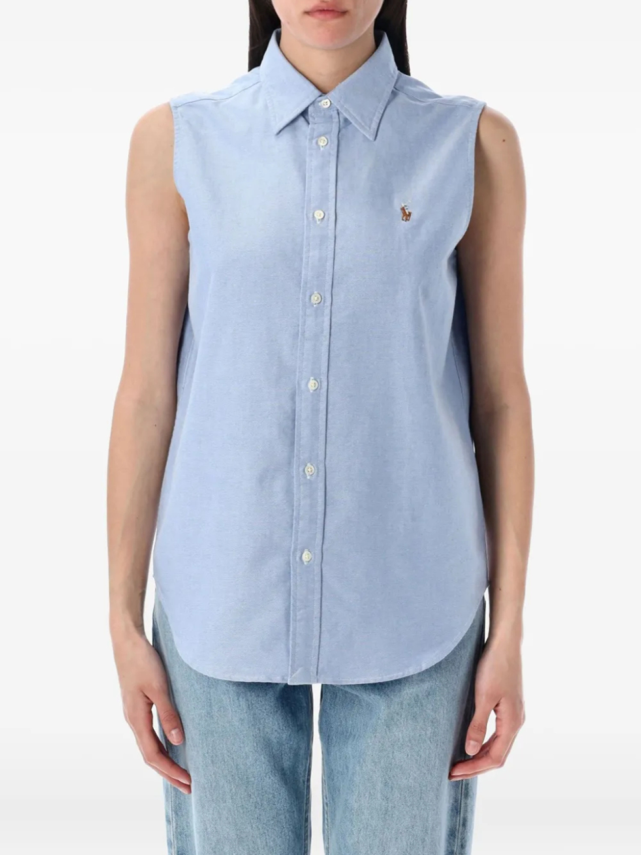 Рубашка без рукавов Polo Ralph Lauren, синий
Рубашка без рукавов Polo Ralph Lauren, синий