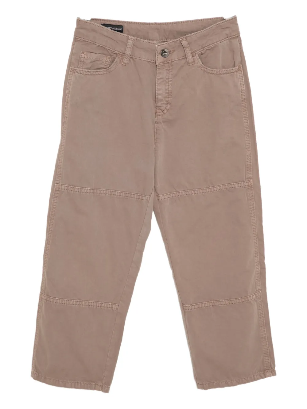 Прямые брюки Emporio Armani Kids, коричневый
Прямые брюки Emporio Armani Kids, коричневый