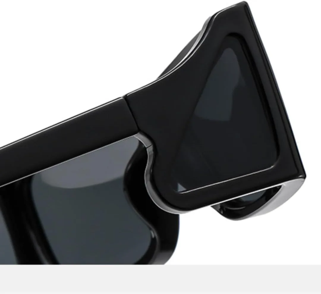 Винтажные прямоугольные солнцезащитные очки для женщин и мужчин, панк-стиль, треугольная оправа, роскошные очки с защитой от УФ-излучения UV400 HHZZYVY, White Clear
Винтажные прямоугольные солнцезащитные очки для женщин и мужчин, панк-стиль, треугольная оправа, роскошные очки с защитой от УФ-излучения UV400 HHZZYVY, White Clear