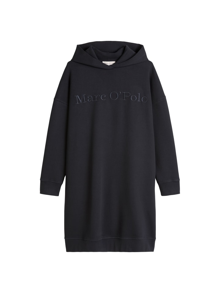 Marc O'Polo Платье-худи с логотипом, свободного кроя, глубокого темно-синего цвета
Marc O'Polo Платье-худи с логотипом, свободного кроя, глубокого темно-синего цвета