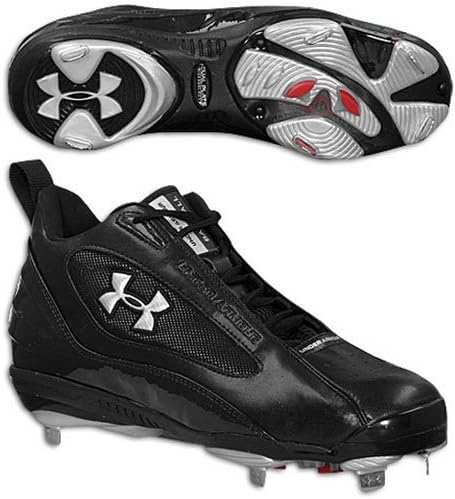 Under Armour Clutch Metal Mid - Men's, Black
Under Armour Clutch Metal Mid - Men's, Black