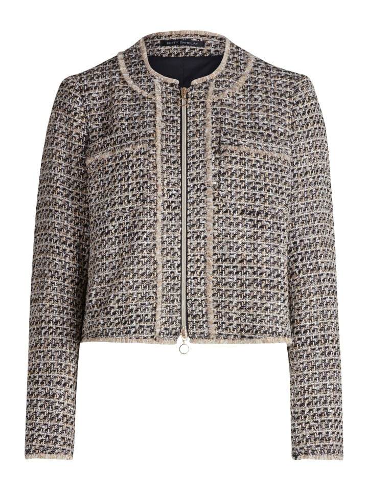 Блейзер Betty Barclay, черный/бежевый
Блейзер Betty Barclay, черный/бежевый