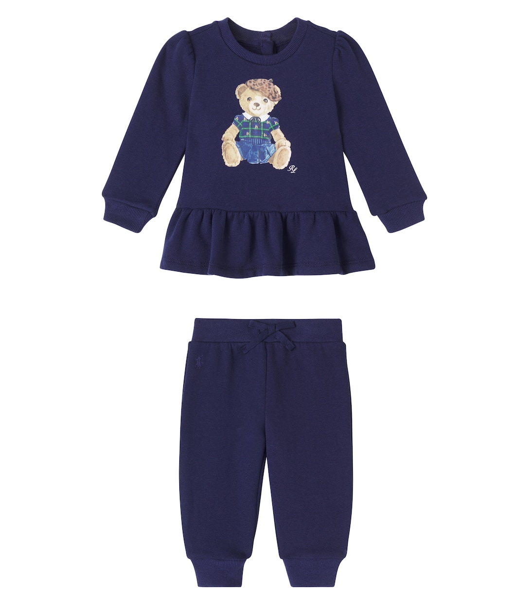 Детский топ и спортивные штаны из хлопковой смеси Polo Ralph Lauren Kids, Refined Navy
Детский топ и спортивные штаны из хлопковой смеси Polo Ralph Lauren Kids, Refined Navy
