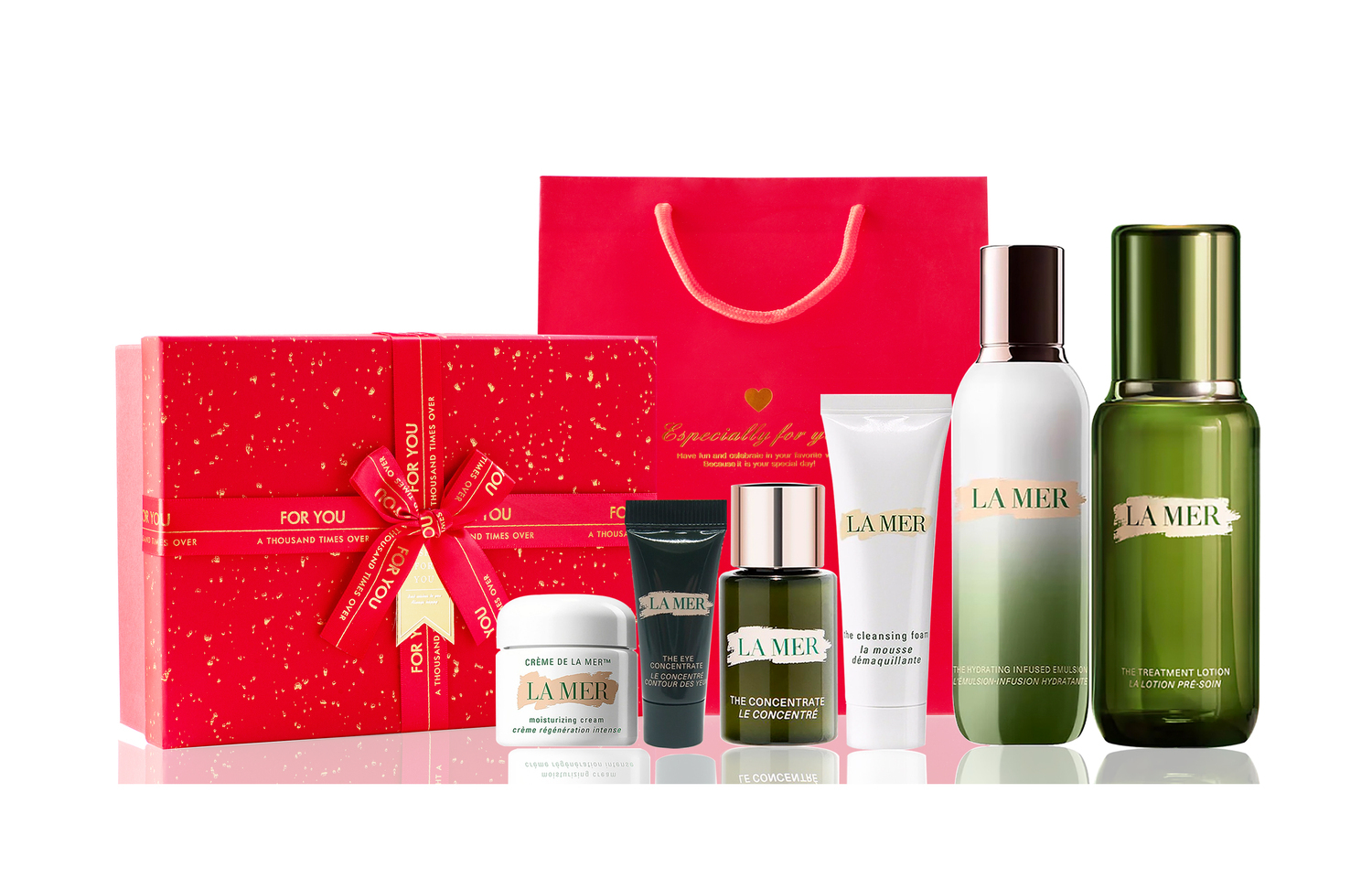 HAILANZHIMI набор для ухода за кожей Essence Goddess Heartbeat Beloved Box из 6 предметов: успокаивающий, подтягивающий, увлажняющий, восстанавливающий LA MER
HAILANZHIMI набор для ухода за кожей Essence Goddess Heartbeat Beloved Box из 6 предметов: успокаивающий, подтягивающий, увлажняющий, восстанавливающий LA MER