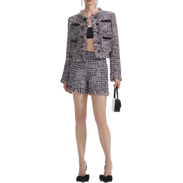 Куртка пальто женская черная Self-portrait 
Куртка пальто женская черная Self-portrait