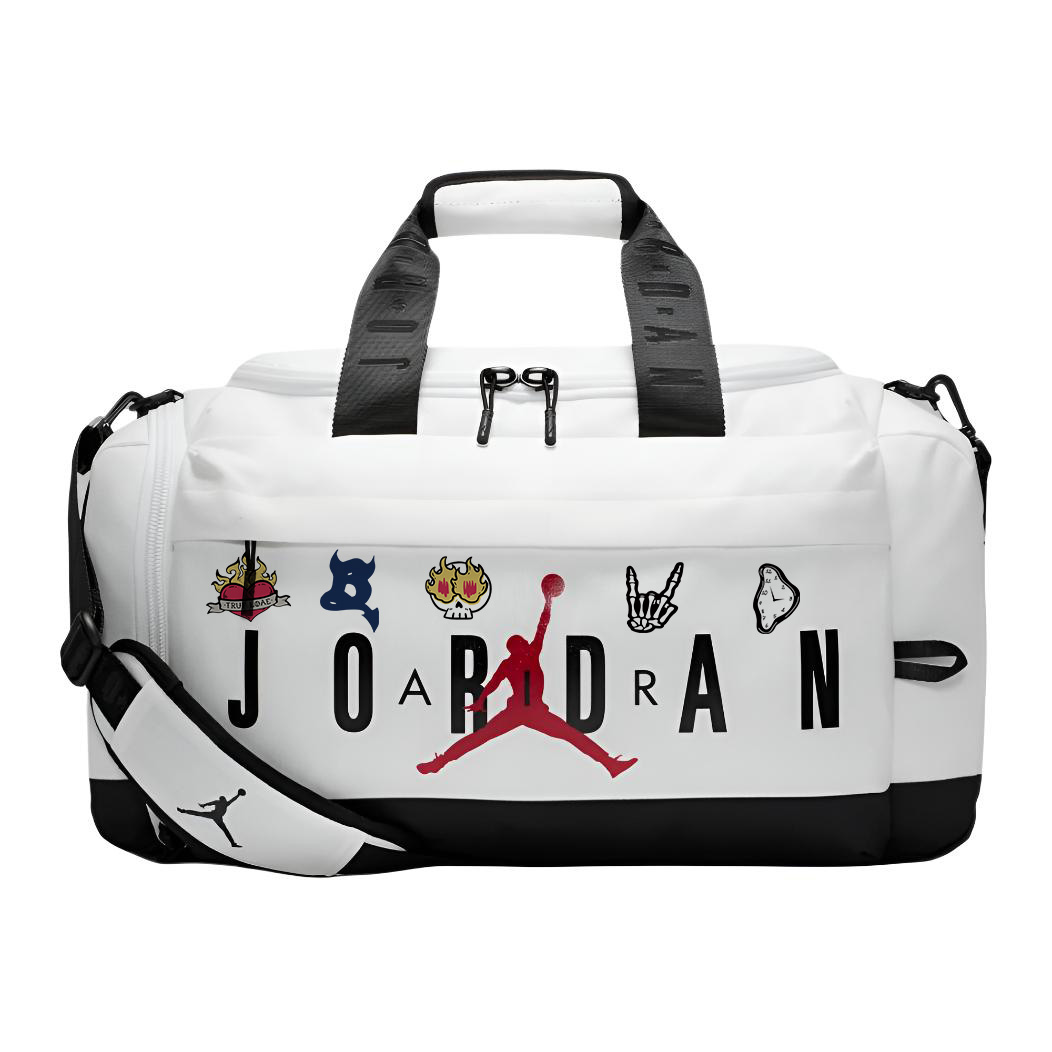 Полиэстеровая кроссбоди сумка дорожная сумка унисекс white Jordan, Hellfire Element
Полиэстеровая кроссбоди сумка дорожная сумка унисекс white Jordan, Hellfire Element