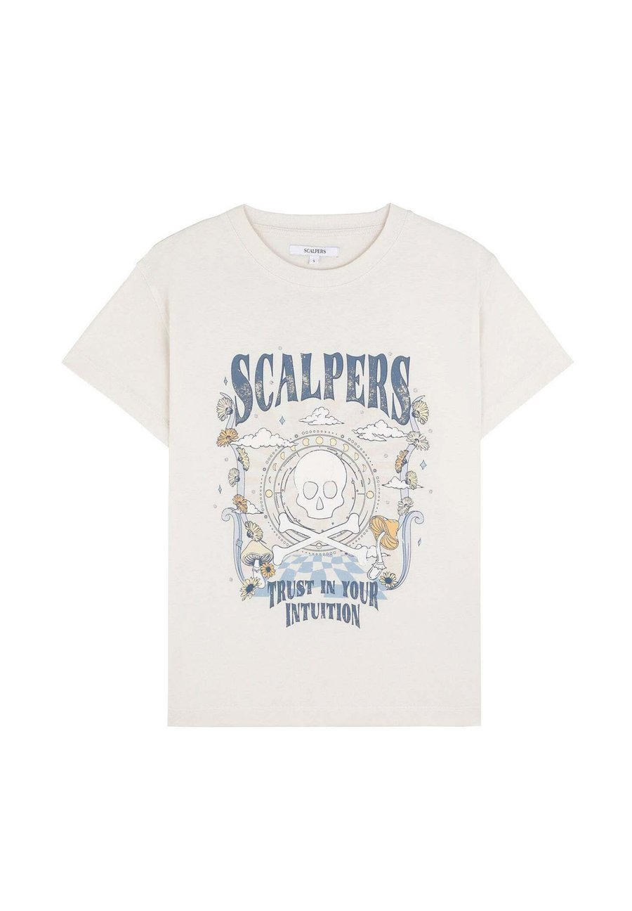 Футболка Scalpers GROOVY SKULL TEE, Ecru/Off-White
Футболка Scalpers GROOVY SKULL TEE, Ecru/Off-White