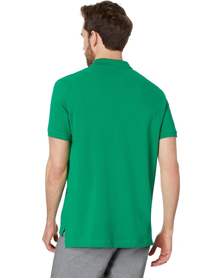 Поло U.S. POLO ASSN. Solid Cotton Pique Polo with Small Pony, цвет Kelly Green/Navy
Поло U.S. POLO ASSN. Solid Cotton Pique Polo with Small Pony, цвет Kelly Green/Navy