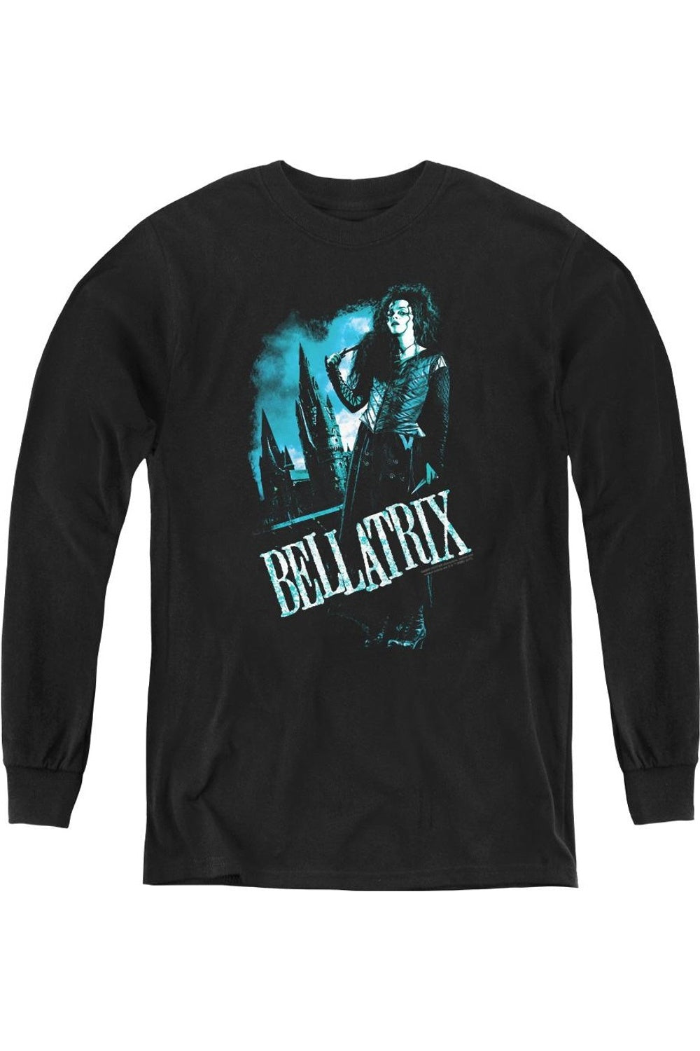 Футболка с длинным рукавом для детей "Гарри Поттер" Беллатриса в полный рост Gildan 
Футболка с длинным рукавом для детей "Гарри Поттер" Беллатриса в полный рост Gildan